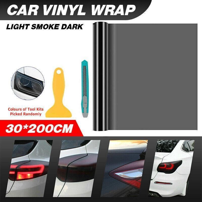 Light Smoke Black 2mx30cm Car — view 2