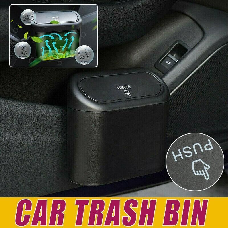 Mini Car Trash Bin with — view 2