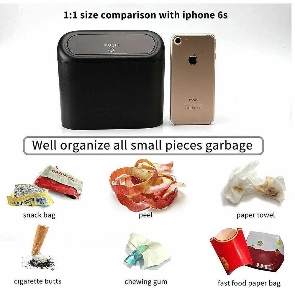 Mini Car Trash Bin with — view 12