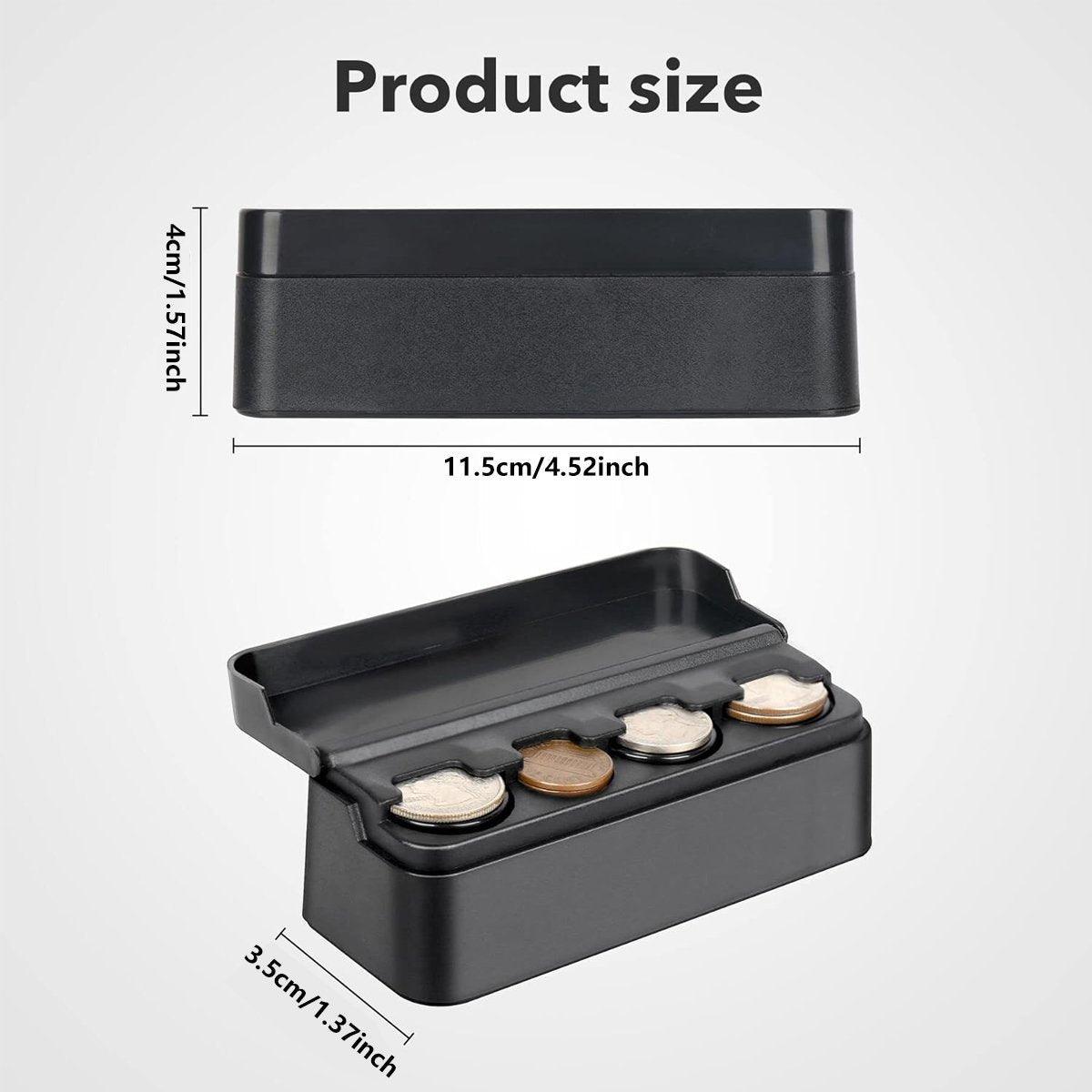 2X Car Coin Holder Portable — view 4