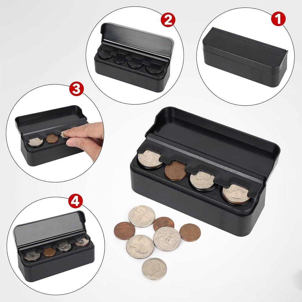 2X Car Coin Holder Portable — view 6