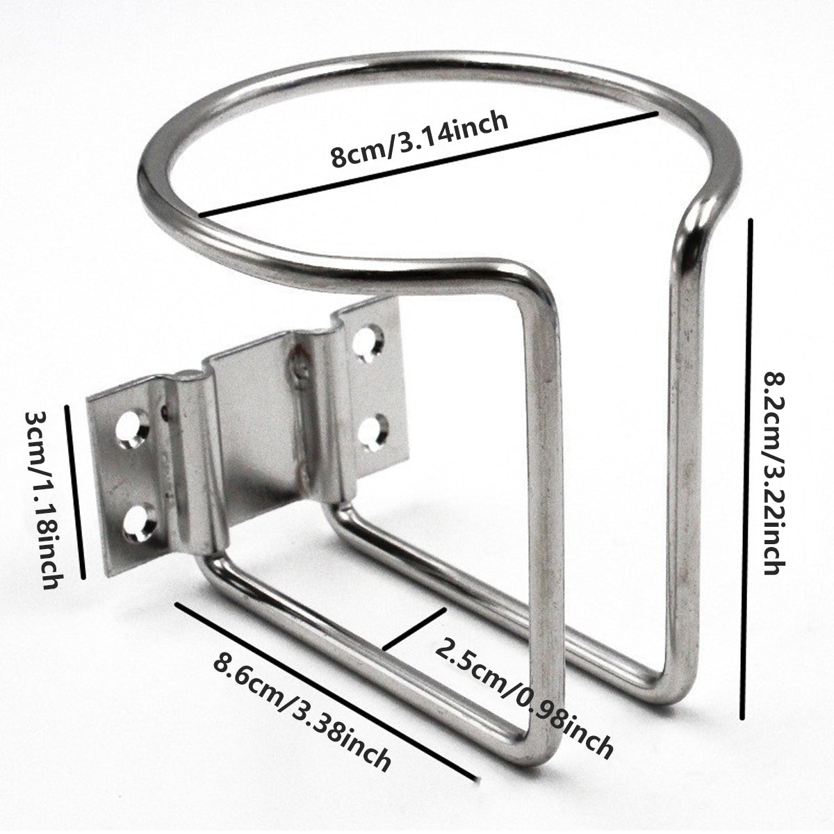 2pcs Cup Stainless Steel Boat — view 4