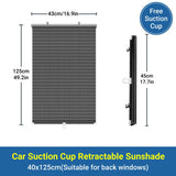 Car Window Sun Shade Retractable — view 7