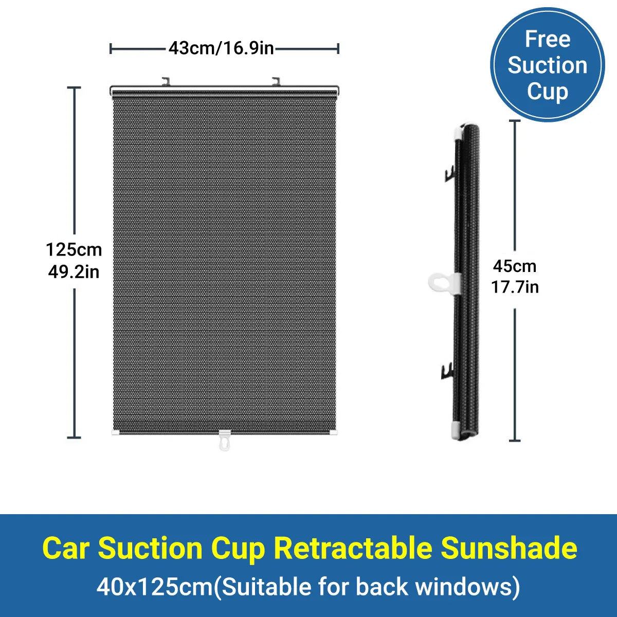 Car Window Sun Shade Retractable — view 7