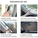 Car Window Sun Shade Retractable — view 8