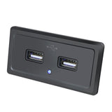 Dual USB Car Charger Socket — view 3