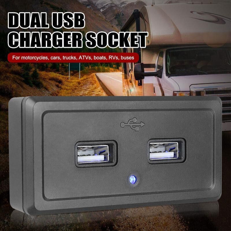 Dual USB Car Charger Socket — view 10