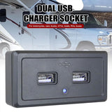 Dual USB Car Charger Socket — view 13