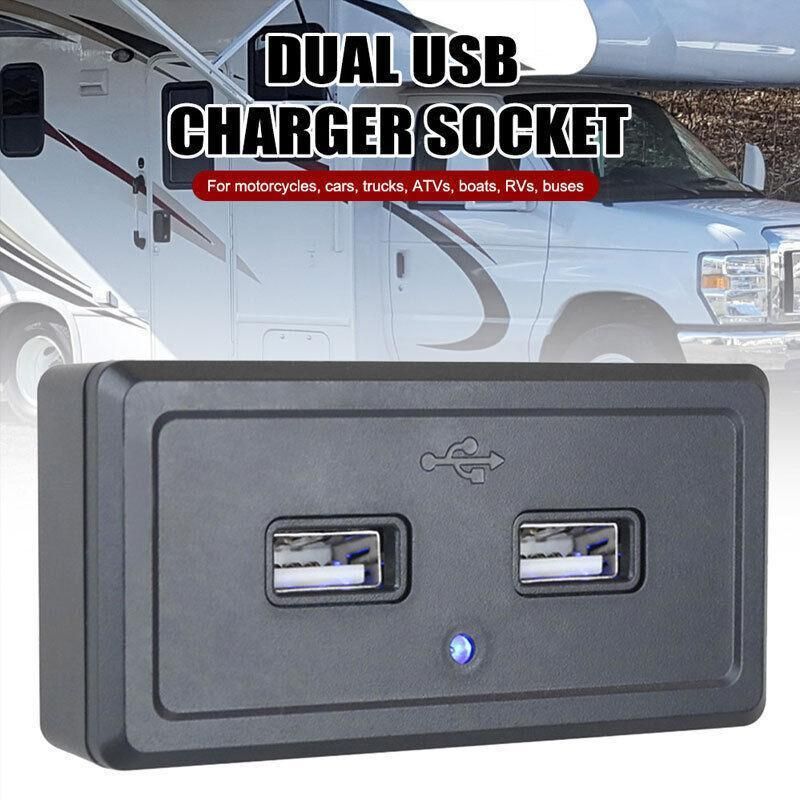 Dual USB Car Charger Socket — view 13
