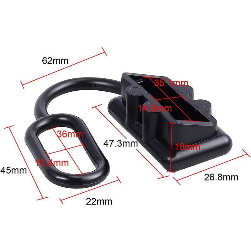 4 x Dust Cap Black — view 5