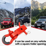 Red Trailer Arm Off Road — view 6