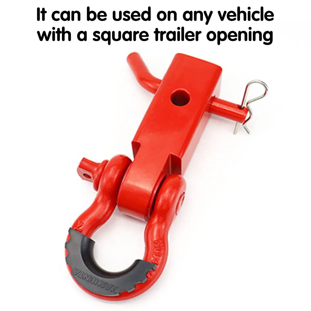 Red Trailer Arm Off Road — view 9