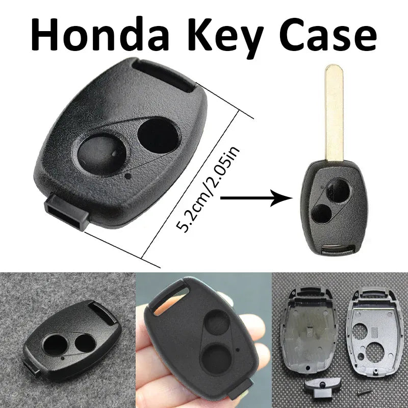 Honda 2 Button Key Shell — view 2