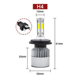H4 9003 36W 300000LM LED — view 5