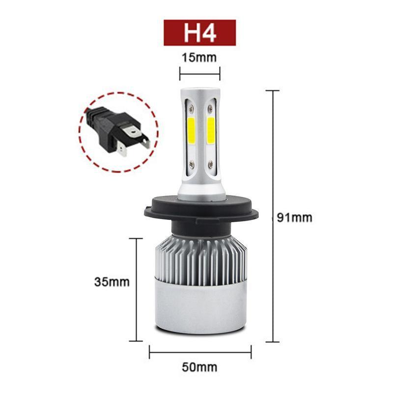 H4 9003 36W 300000LM LED — view 5