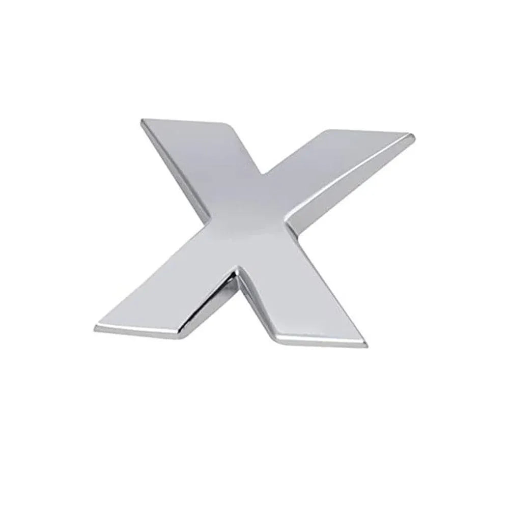 A-Z Alphabet Letters Car Sticker — view 2