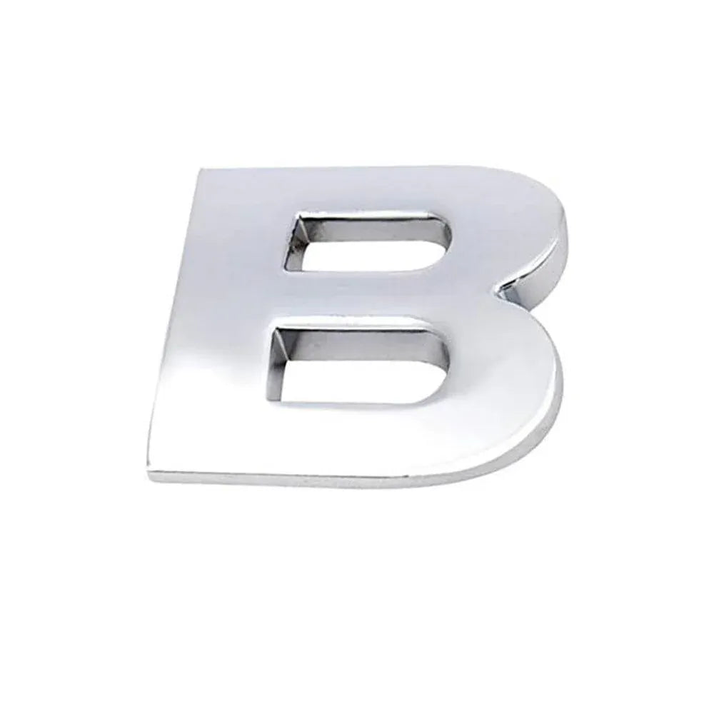 A-Z Alphabet Letters Car Sticker — view 2