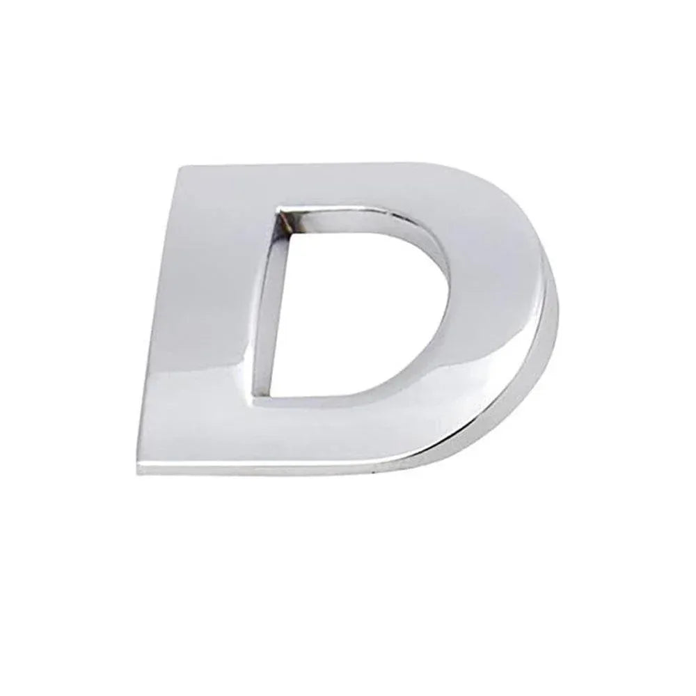 A-Z Alphabet Letters Car Sticker — view 2