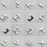 A-Z Alphabet Letters Car Sticker — view 6