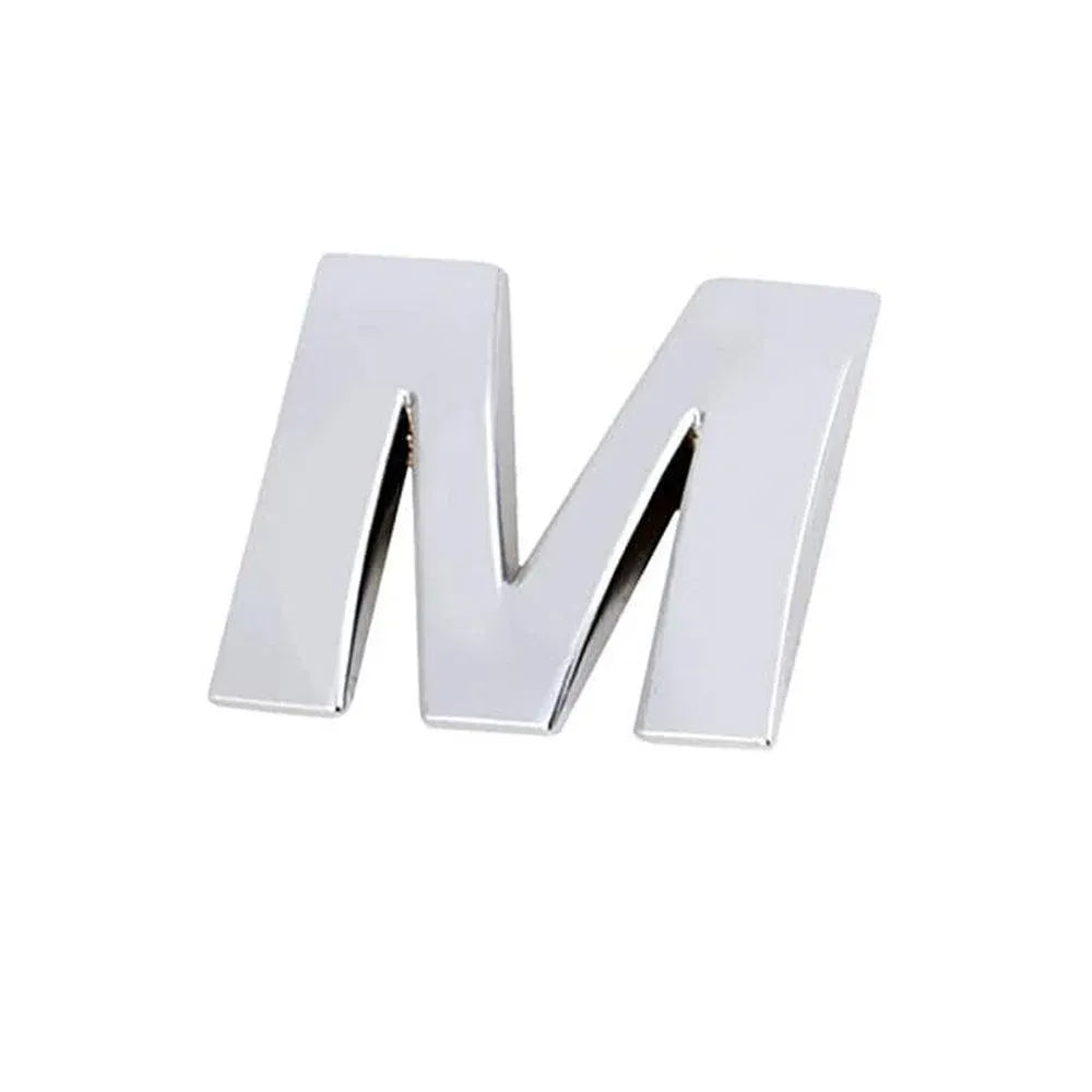 A-Z Alphabet Letters Car Sticker — view 2