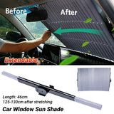 Retractable Folding Sunshade Car Curtain — view 2