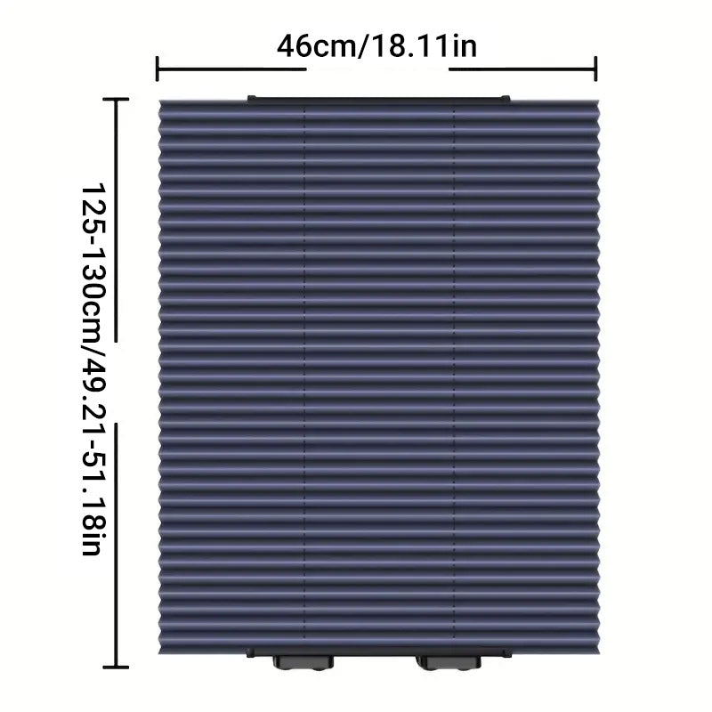 Retractable Folding Sunshade Car Curtain — view 4