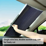 Retractable Folding Sunshade Car Curtain — view 5