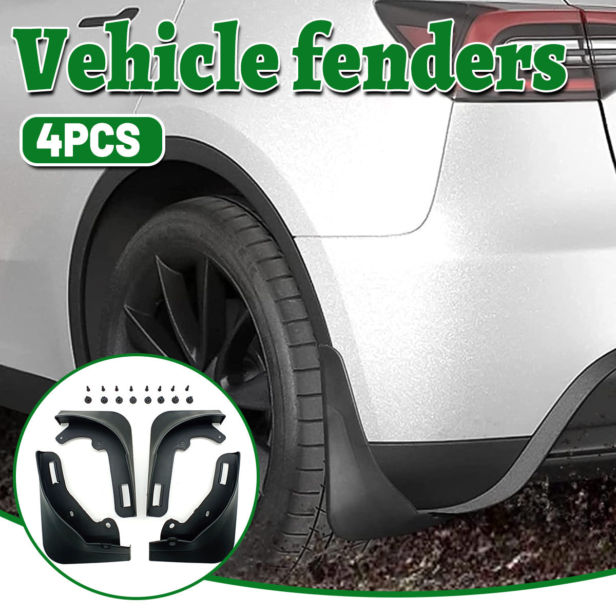 4PCS Universal Soft Rubber Fender — view 2