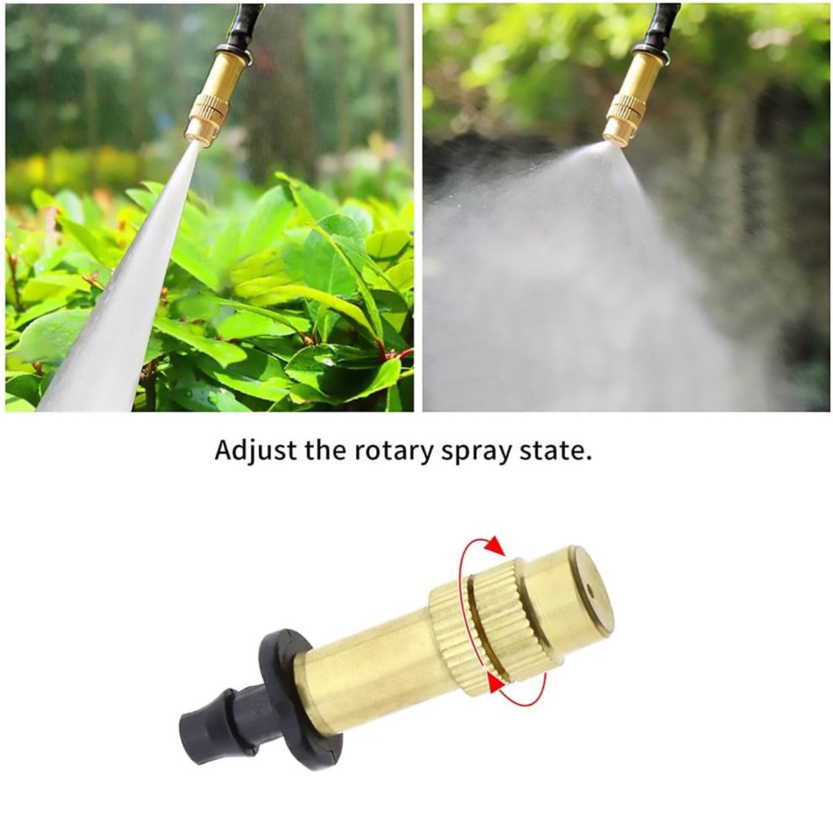10pcs Adjustable Atomizing Copper Nozzles — view 5