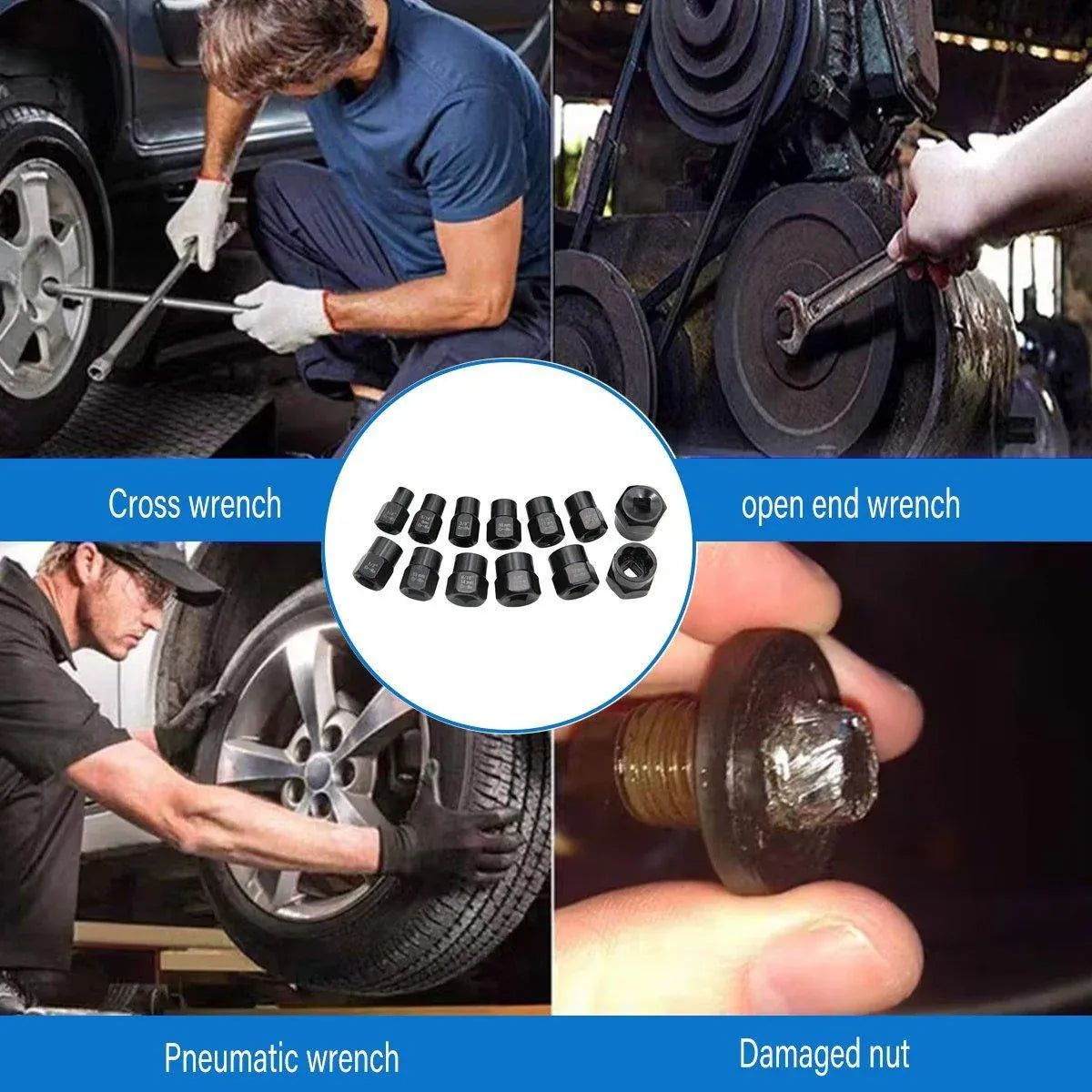 13 Piece Impact Bolt Nut — view 8