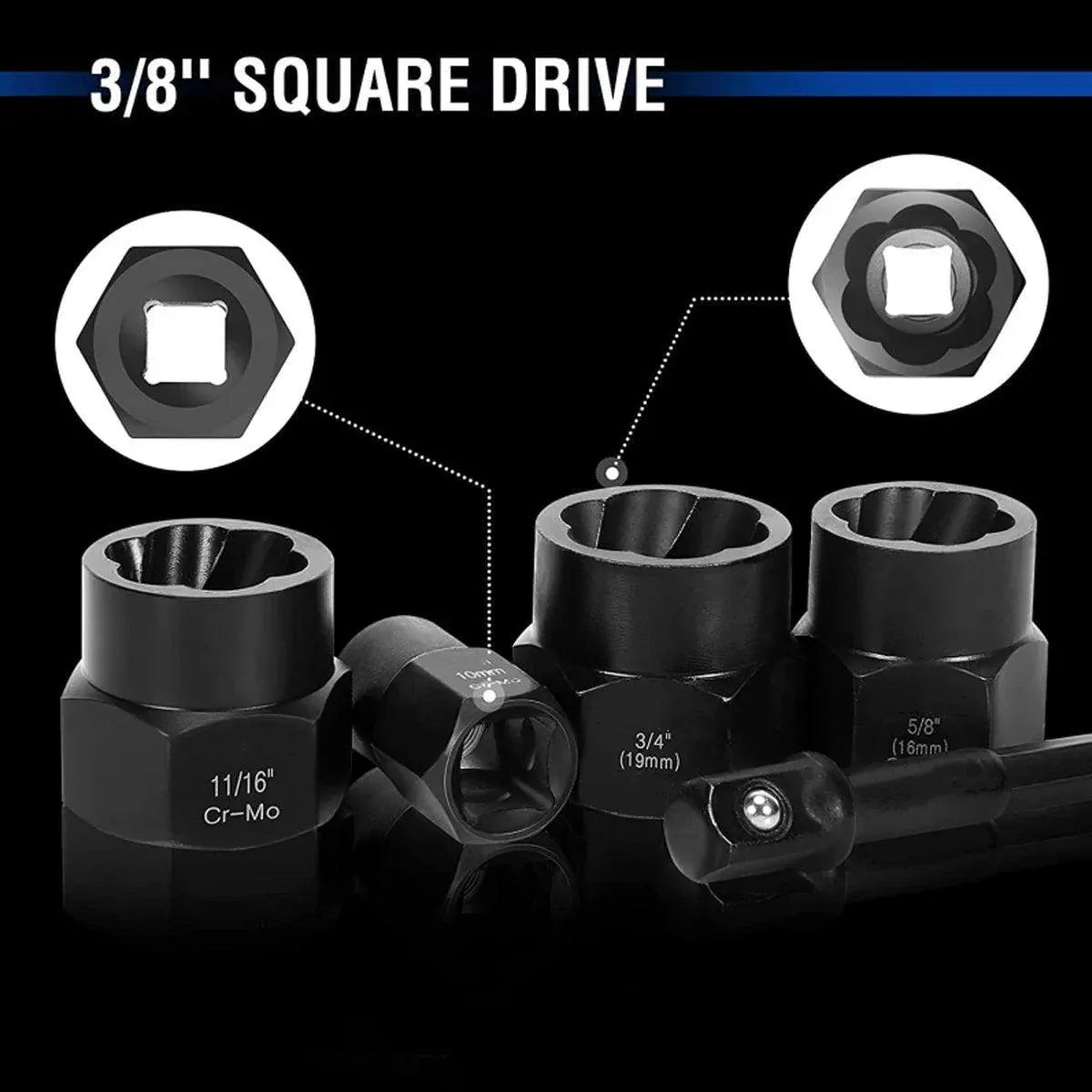 13 Piece Impact Bolt Nut — view 9