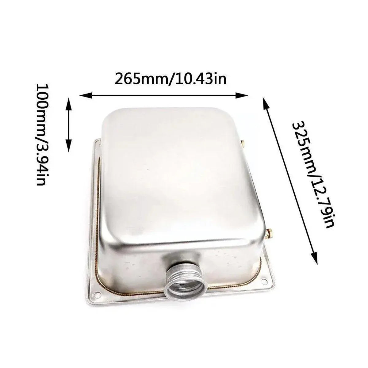 7L Stainless Steel Auxiliary Fuel — view 4
