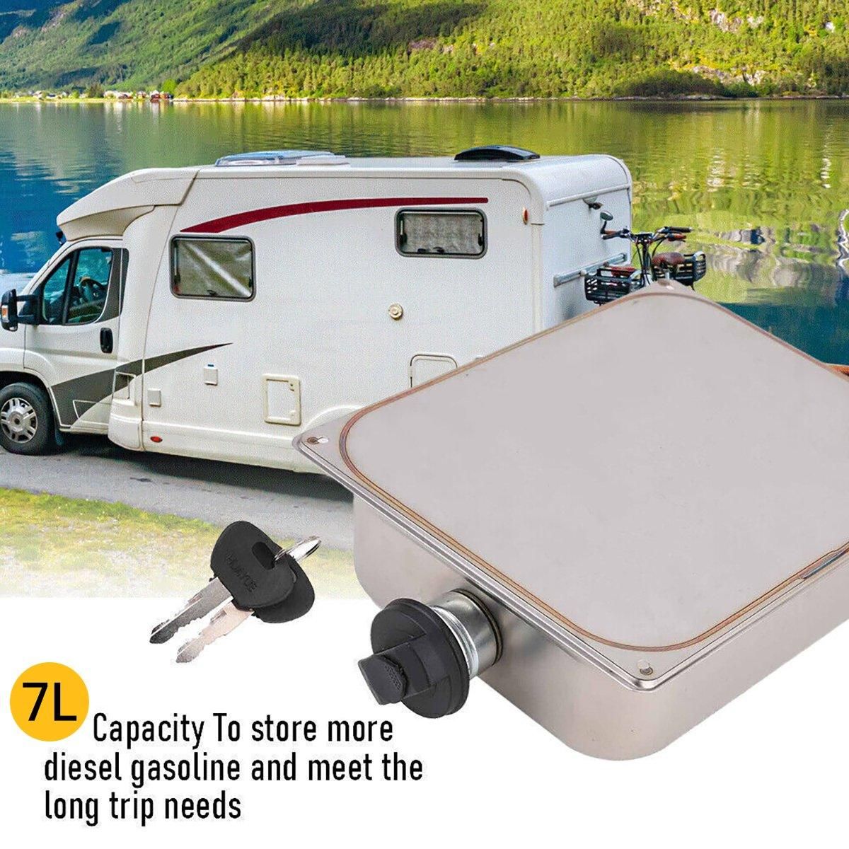7L Stainless Steel Auxiliary Fuel — view 5