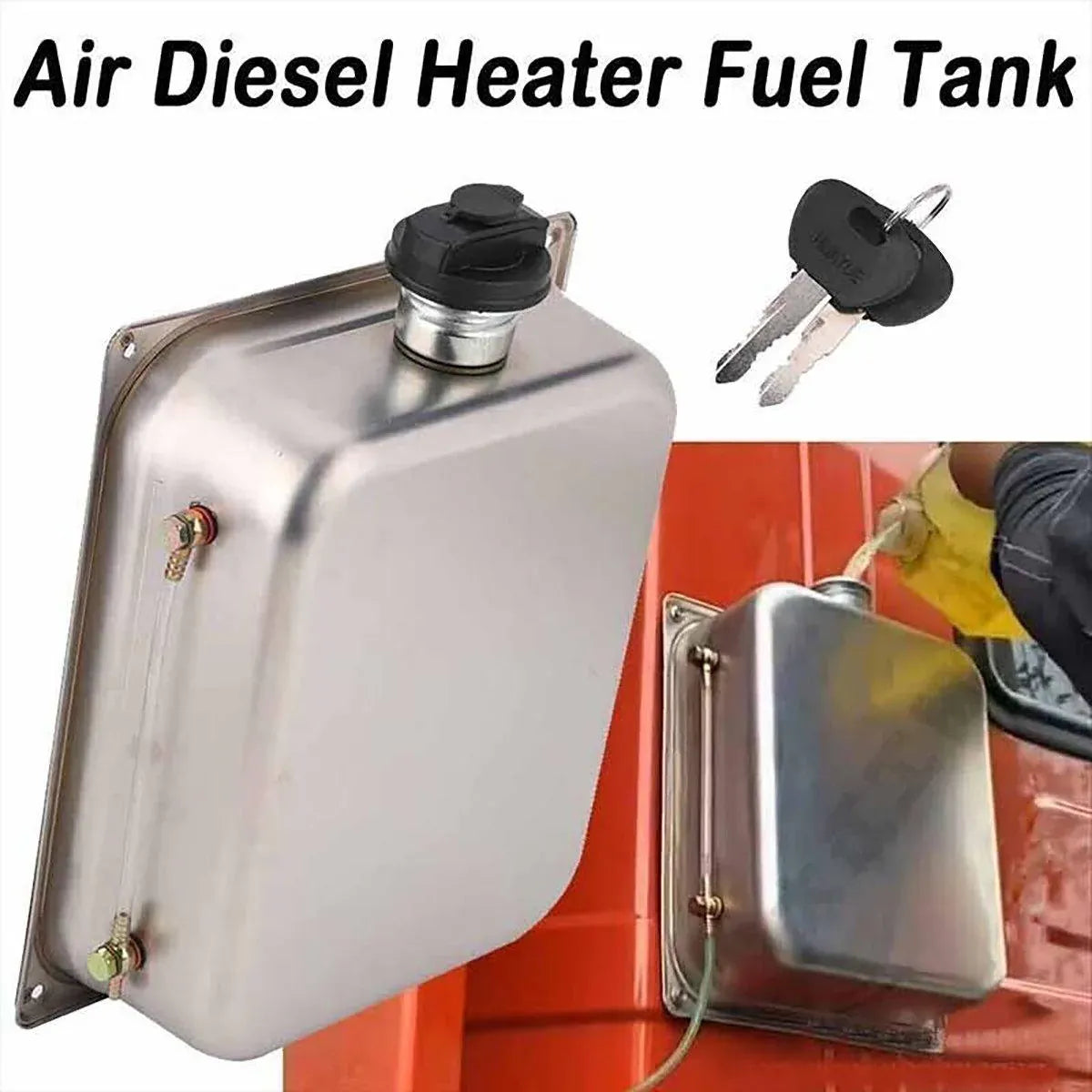7L Stainless Steel Auxiliary Fuel — view 6