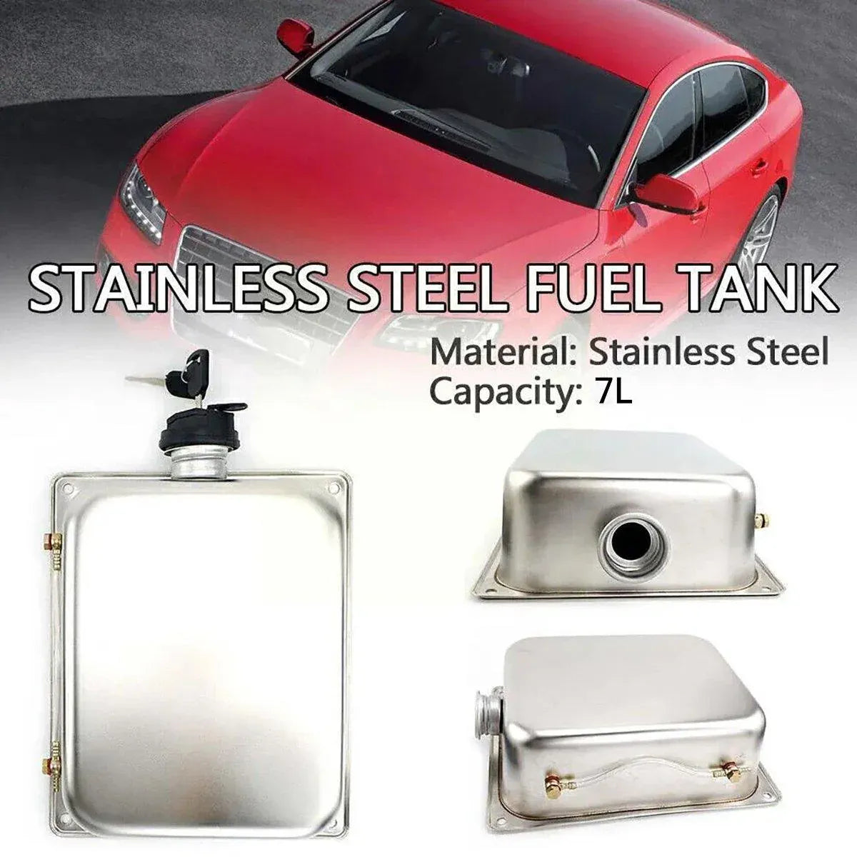 7L Stainless Steel Auxiliary Fuel — view 16