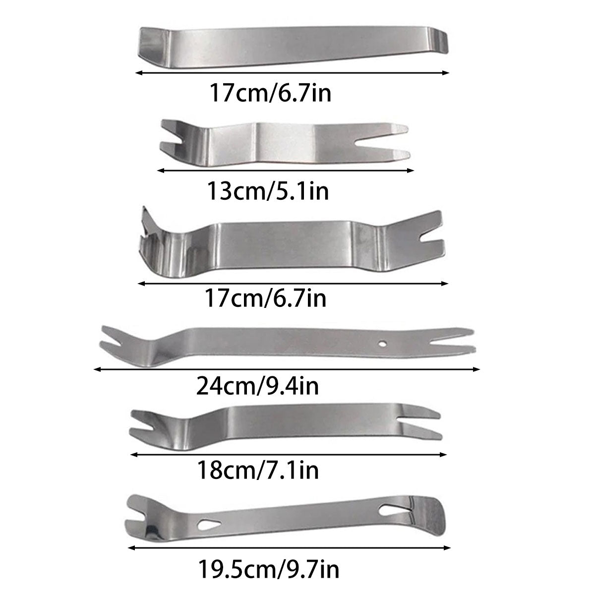 6pcs Pry Bar Tool Set — view 4