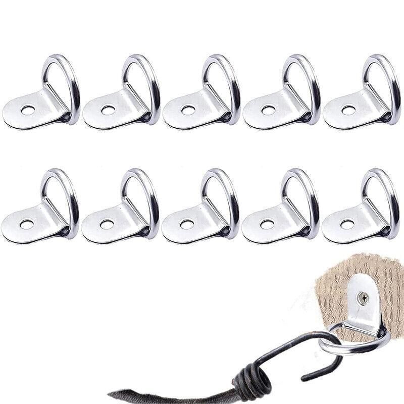 30PCS D-Ring Tie Downs Metal — view 9