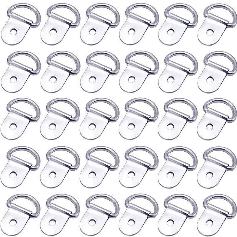 30PCS D-Ring Tie Downs Metal — view 10