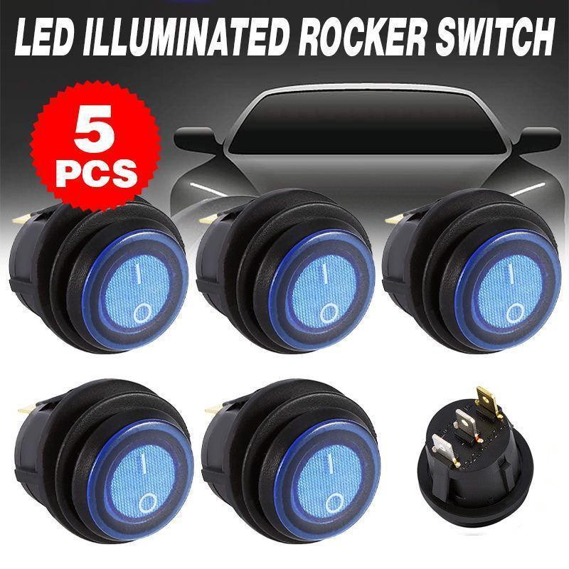 5Pcs/Set 12V 20A Car Spst — view 2