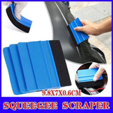 4 piece car wrapping vinyl squeegee set — view 2