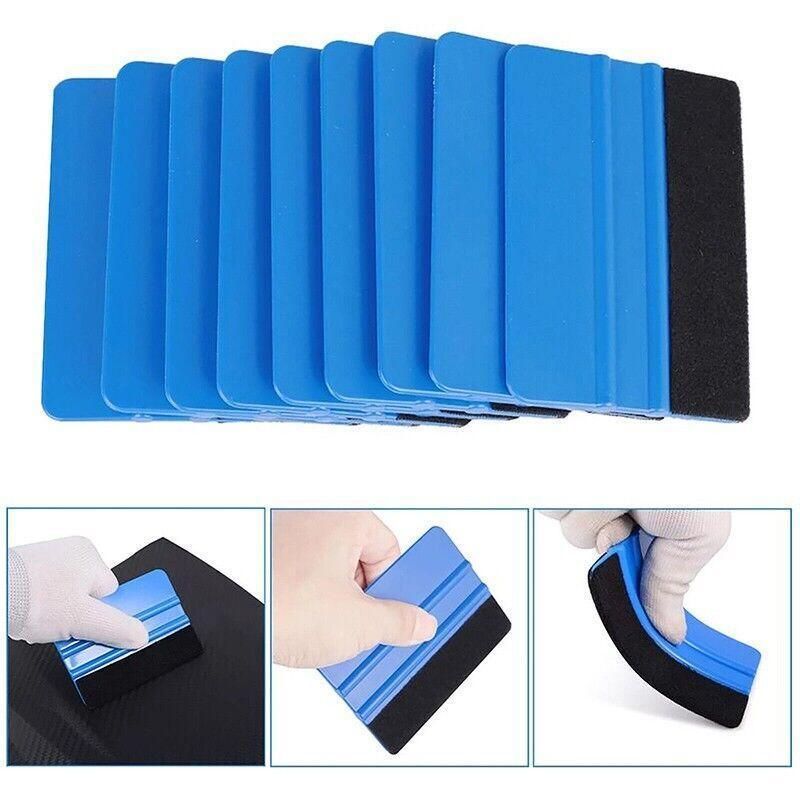 4 piece car wrapping vinyl squeegee set — view 4