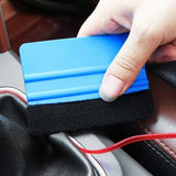 4 piece car wrapping vinyl squeegee set — view 9