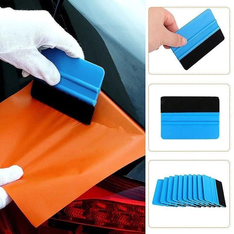 4 piece car wrapping vinyl squeegee set — view 10