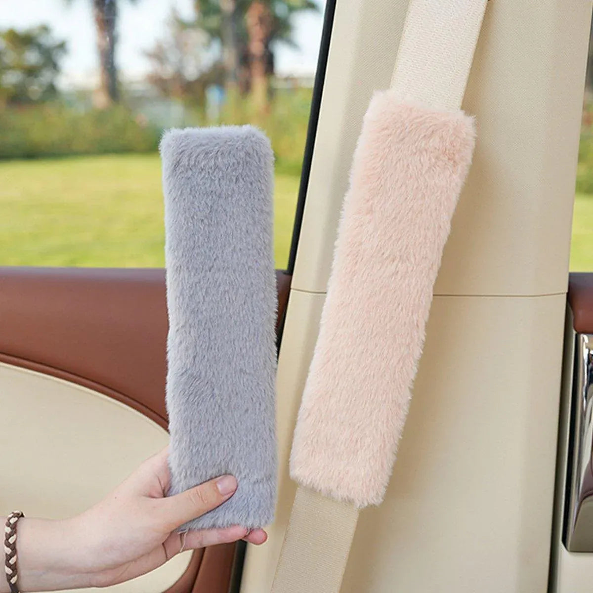 Winter Plush Shoulder Strap Cover — view 11