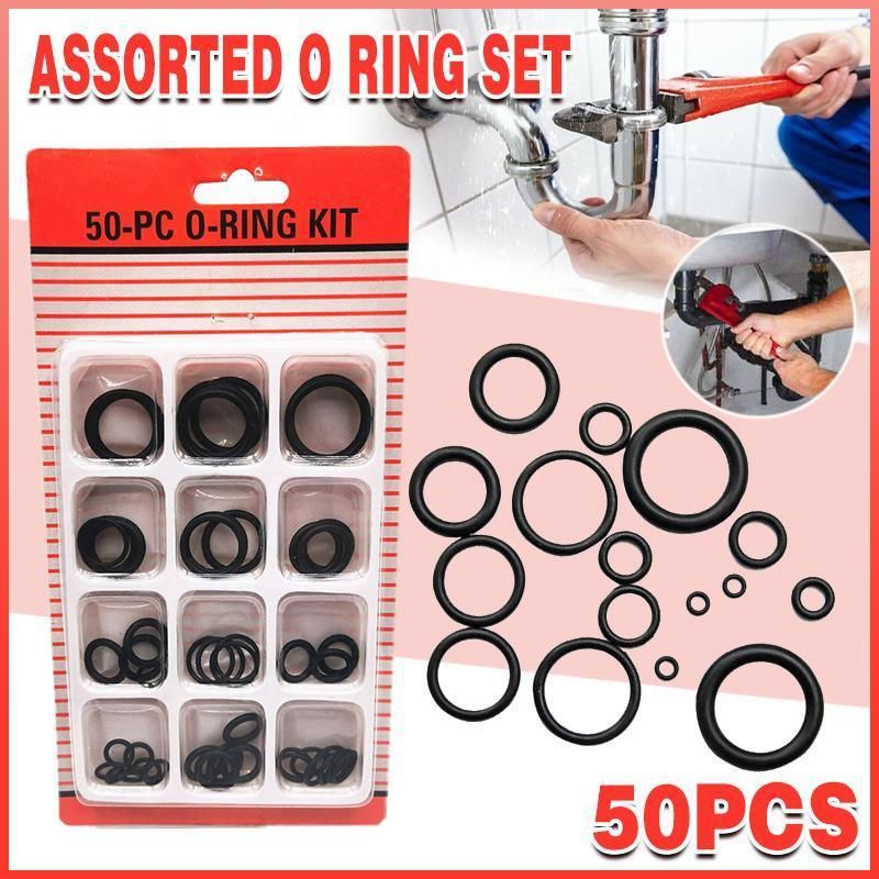 Rubber O-Ring Assortment Kit 50PC — view 13