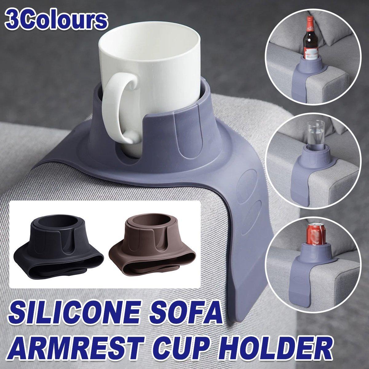 Couch Cup Holder Silicone Drink — view 2