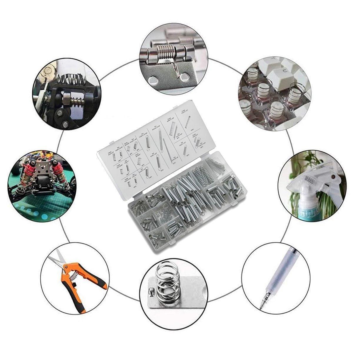 200PCS Tension Compression Springs Assortment — view 5