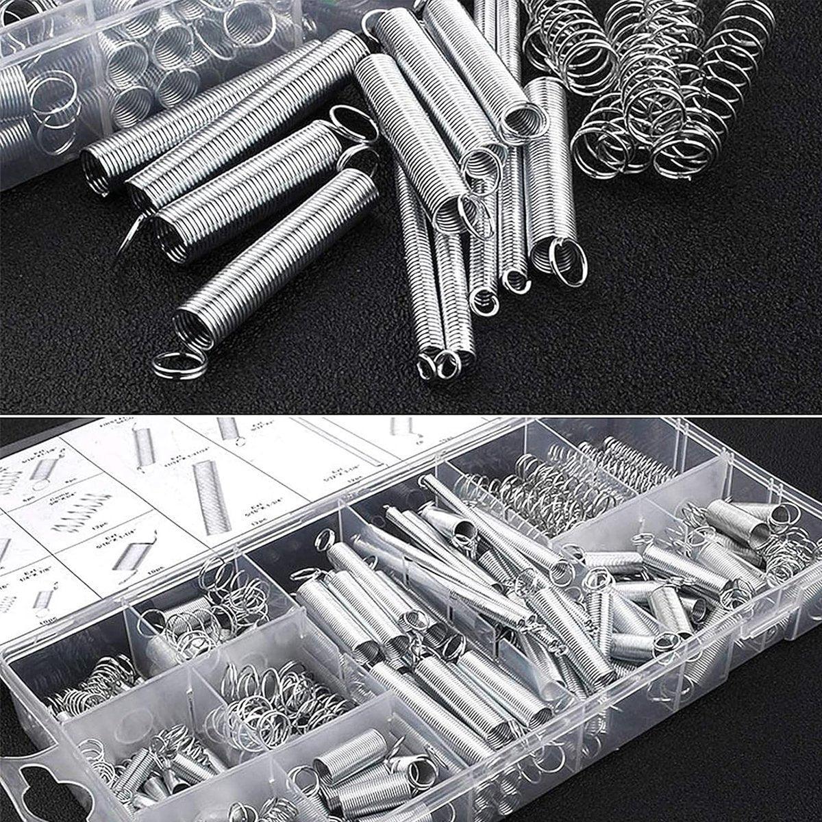 200PCS Tension Compression Springs Assortment — view 6