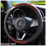 PU Leather Car Steering Wheel — view 2
