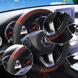 PU Leather Car Steering Wheel — view 4